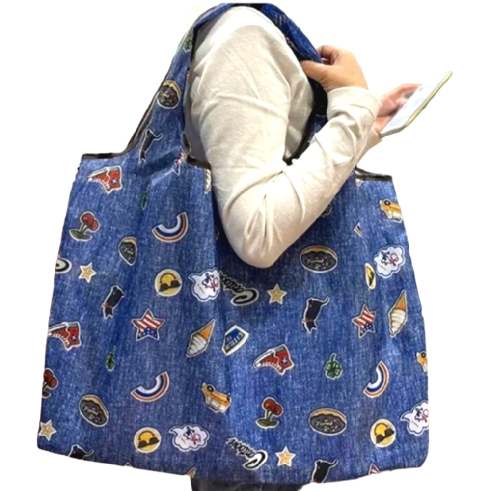 Multi Print Rainbow, Cats Emoji Reusable Market Bag✨️